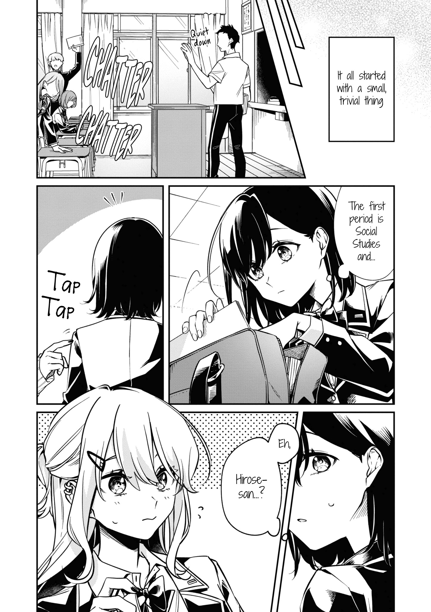 Tonari No Seki Ga Suki Na Hito Datta Gakusei Yuri Anthology Chapter 2 #6