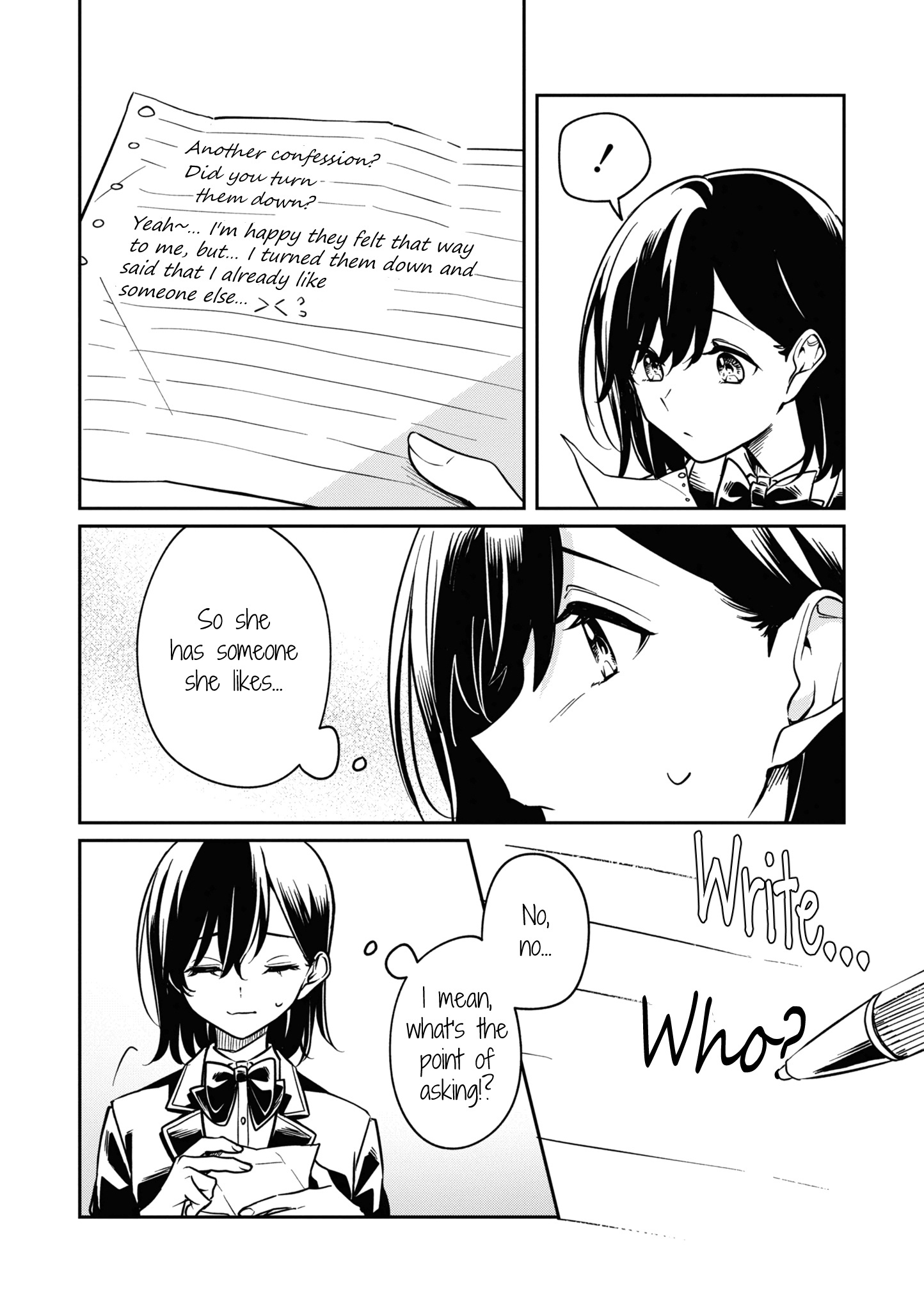 Tonari No Seki Ga Suki Na Hito Datta Gakusei Yuri Anthology Chapter 2 #14