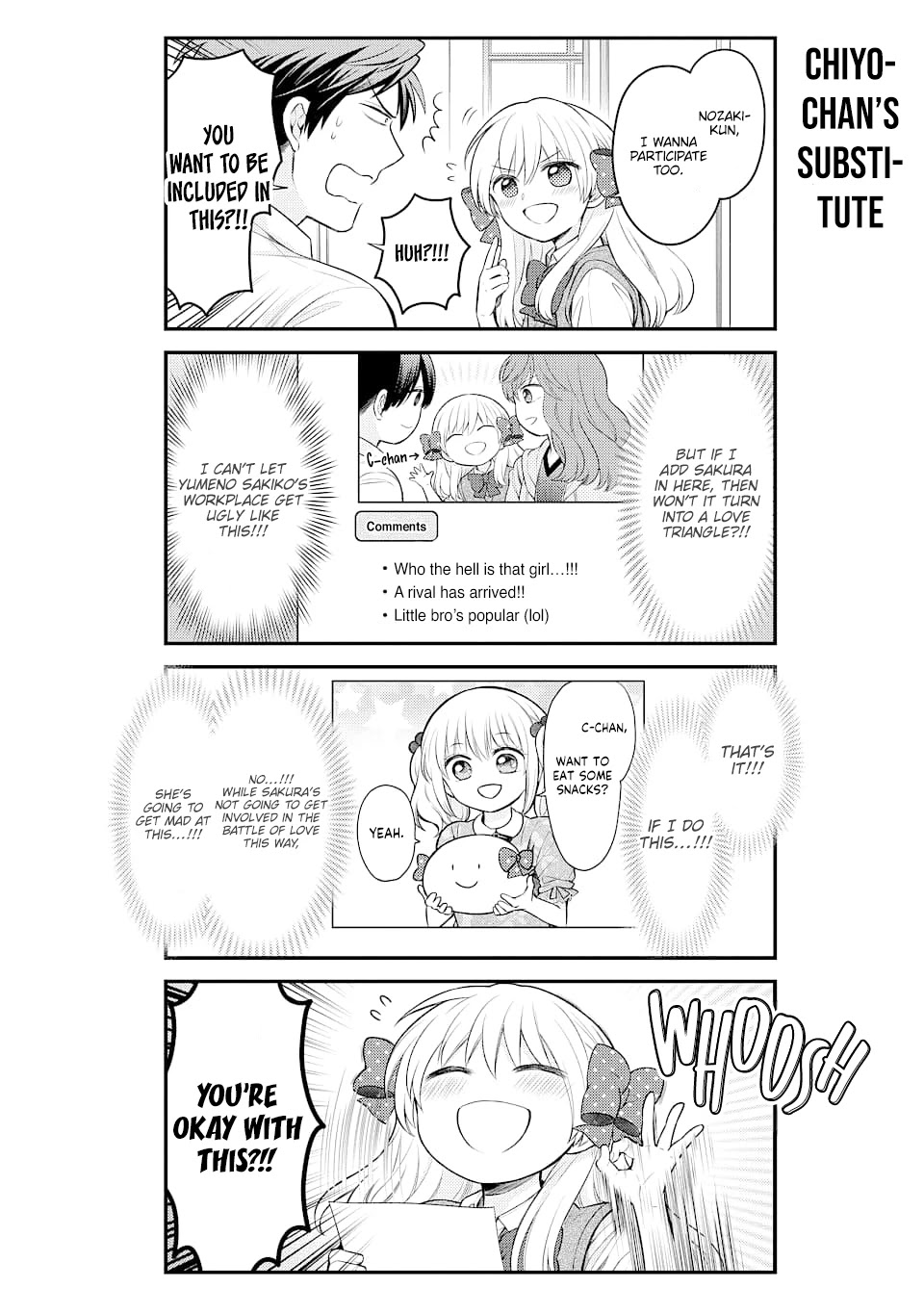 Gekkan Shoujo Nozaki-Kun Chapter 128 #12