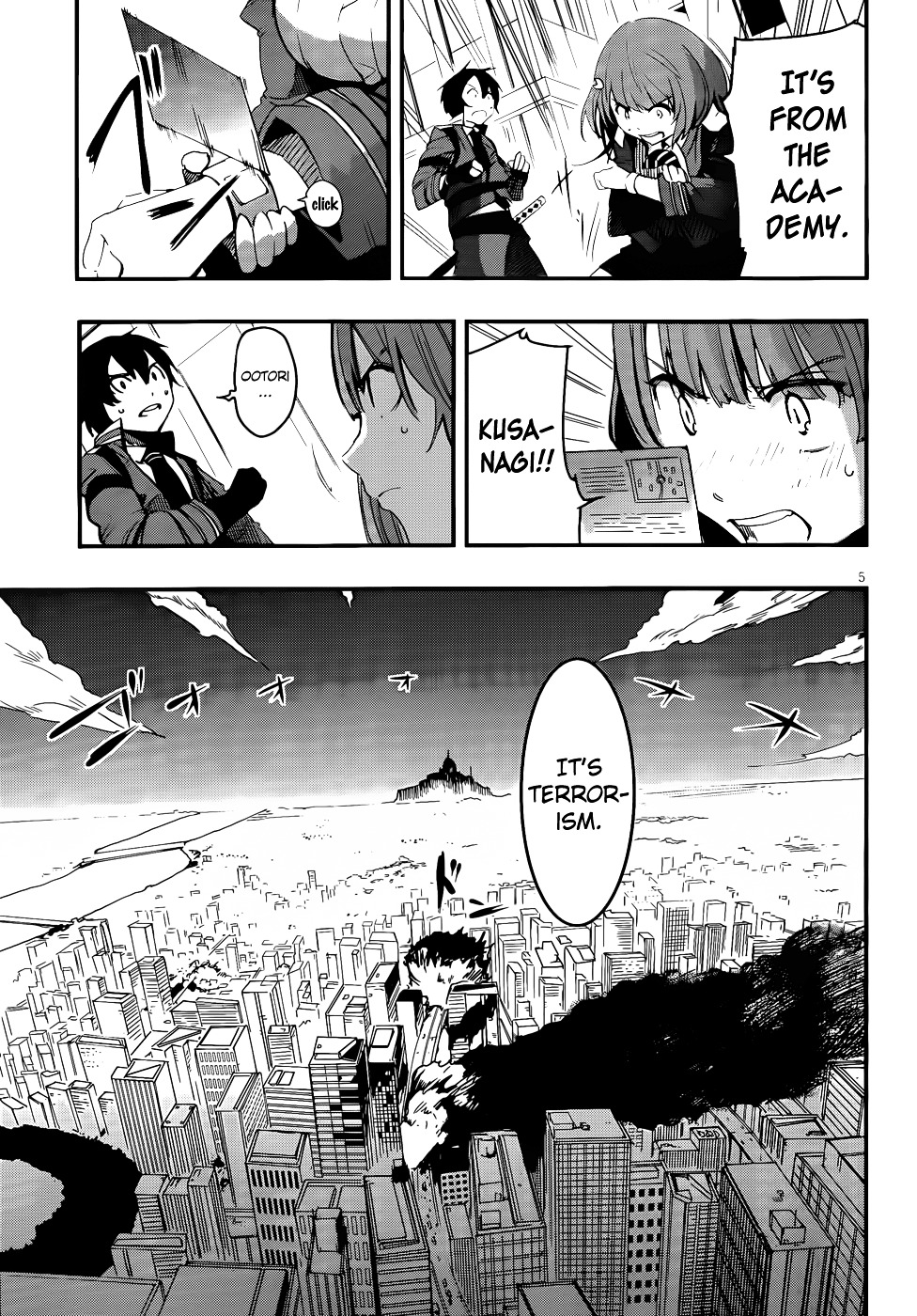 Taimadou Gakuen 35 Shiken Shoutai Chapter 9 #6