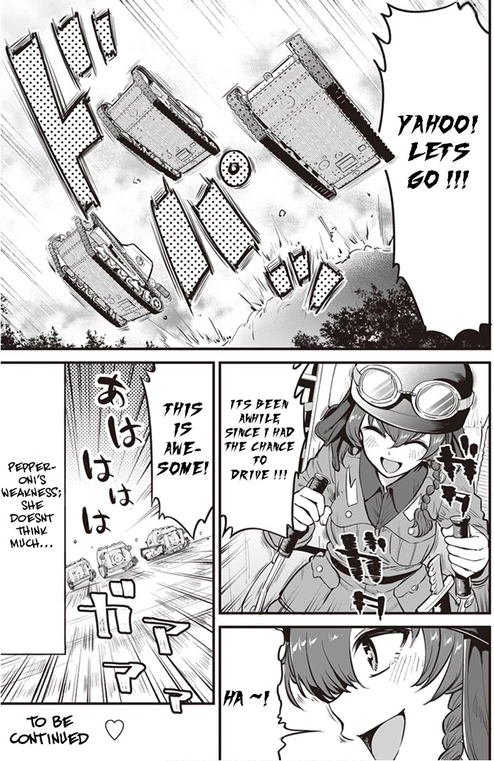 Girls Und Panzer: Avanti! Anzio Koukou Chapter 5.7 #1