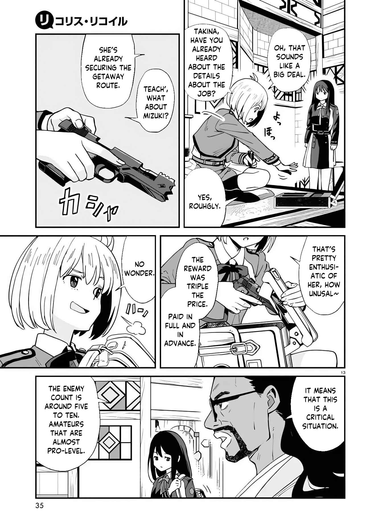 Lycoris Recoil Chapter 4 #13