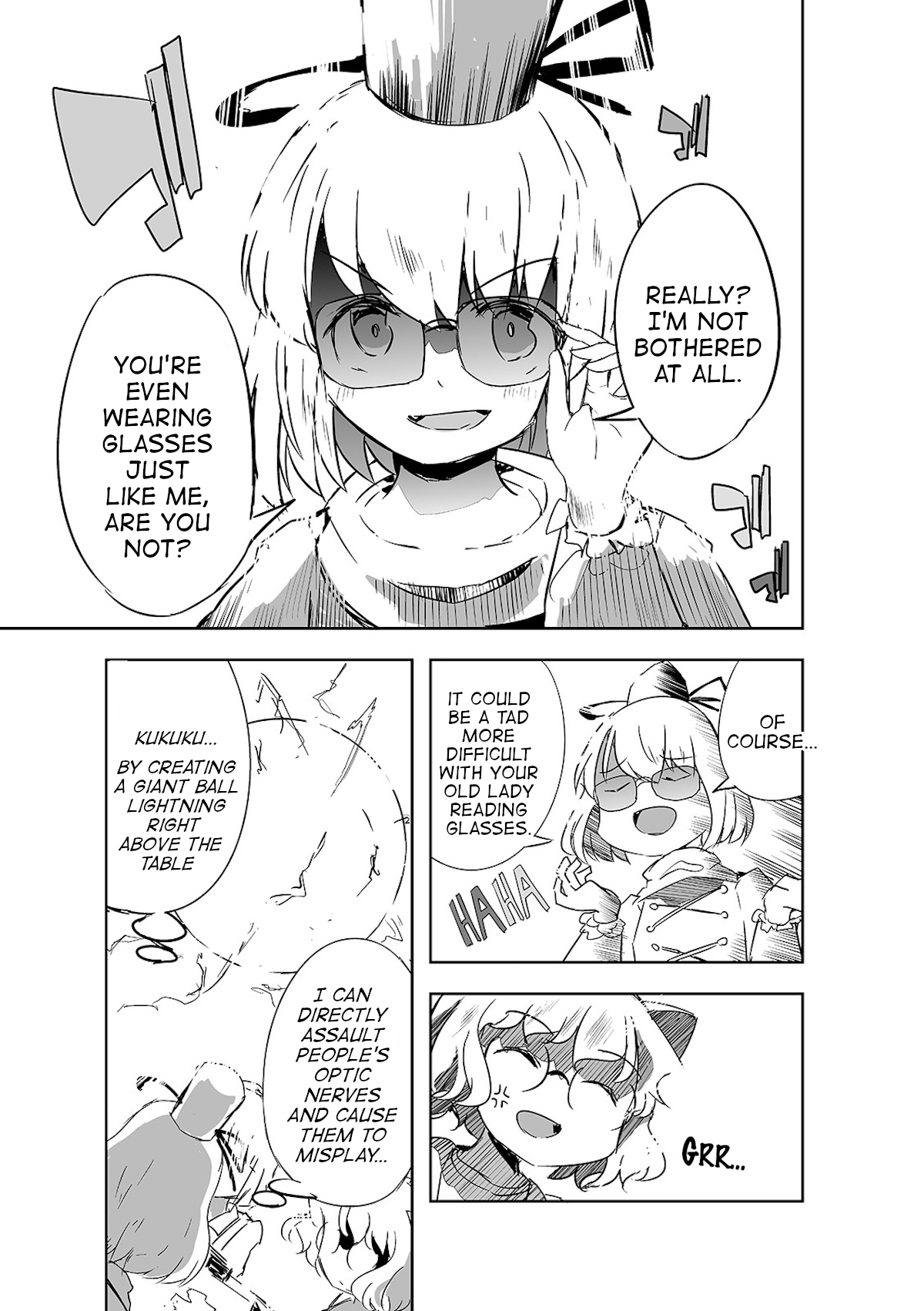 Touhou ~ The Tiles That I Cannot Cut Are Next To None! (Doujinshi) Chapter 7 #8