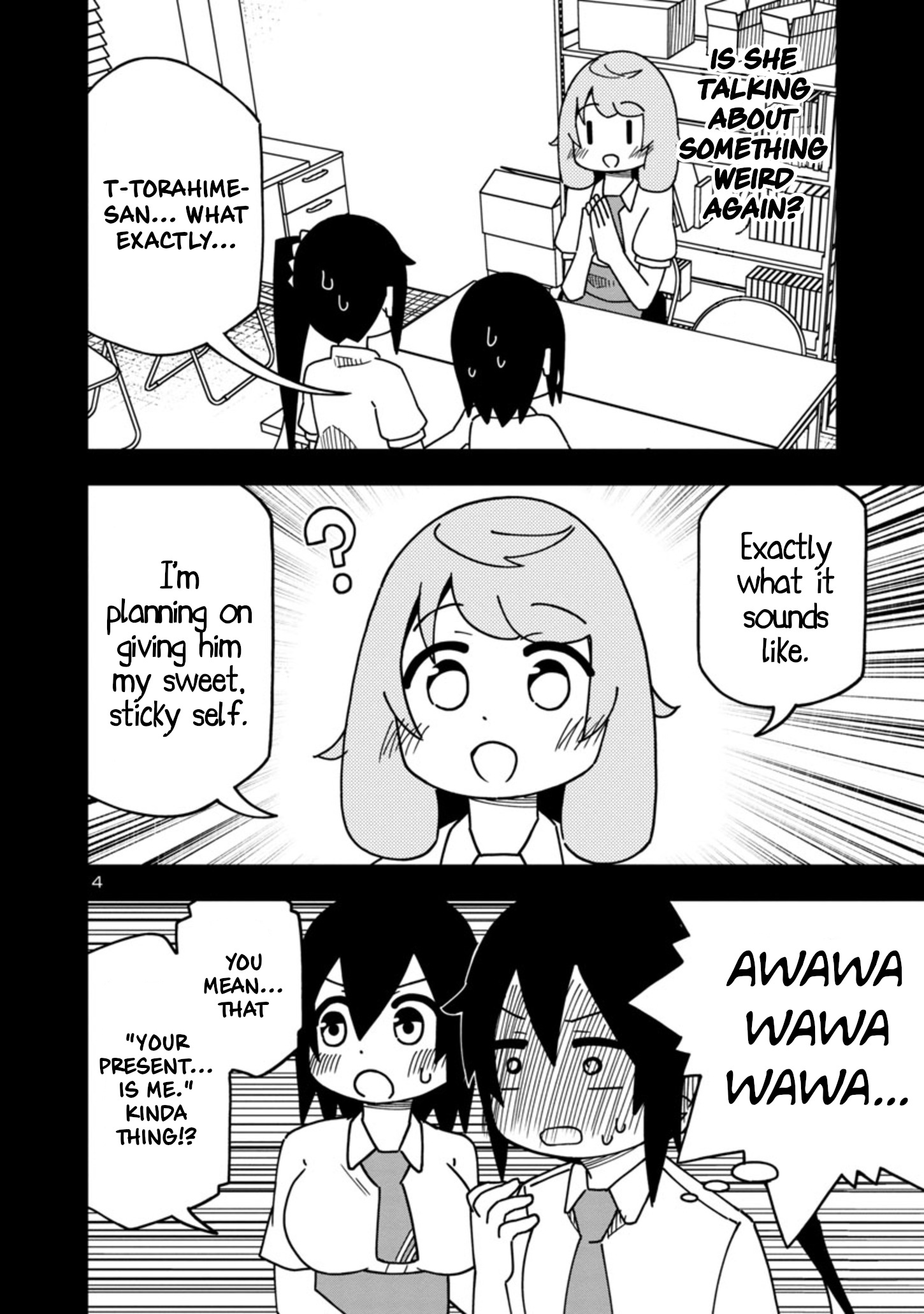 Kawaii Kouhai Ni Iwasaretai Chapter 91 #4