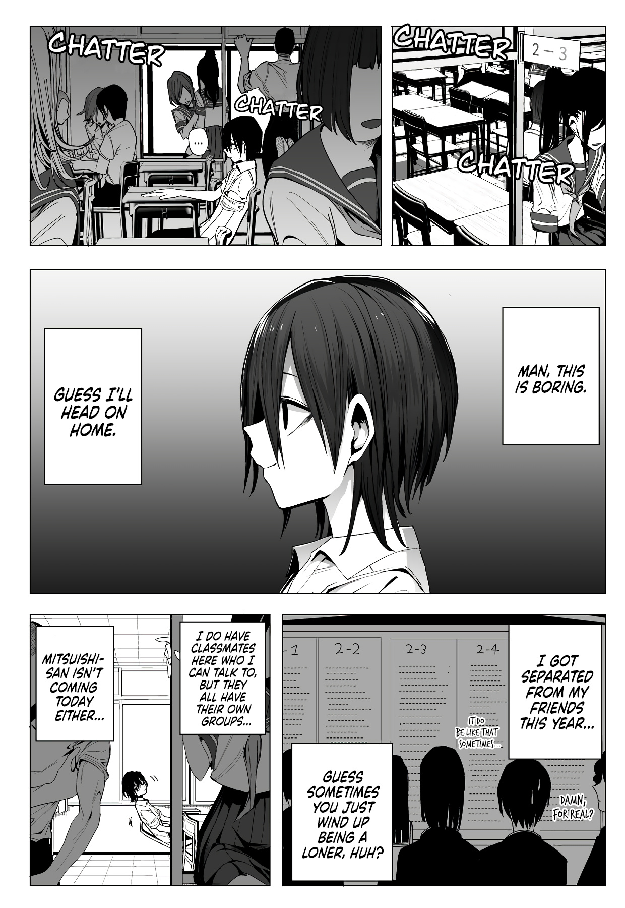 Mitsuishi-San Is Being Weird This Year Chapter 24 #1