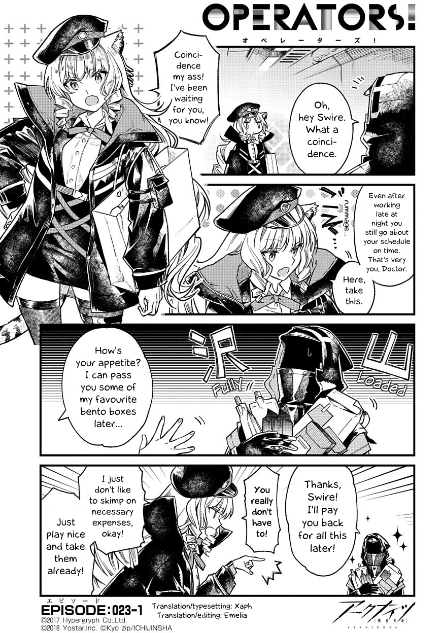 Arknights: Operators! Chapter 23.1 #1