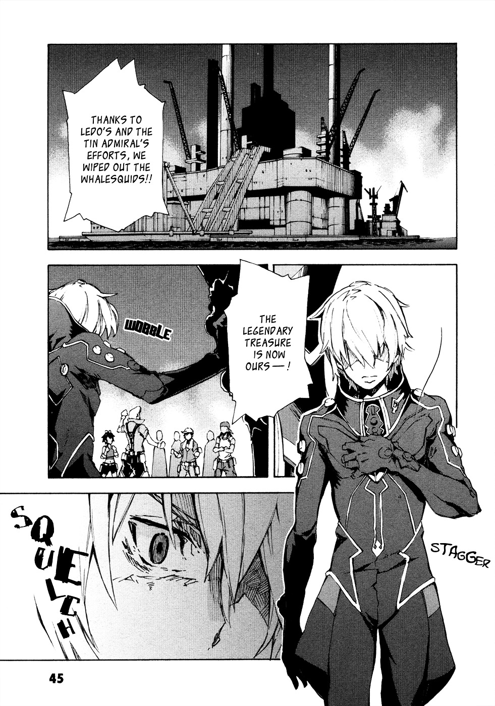 Suisei No Gargantia Chapter 10 #4