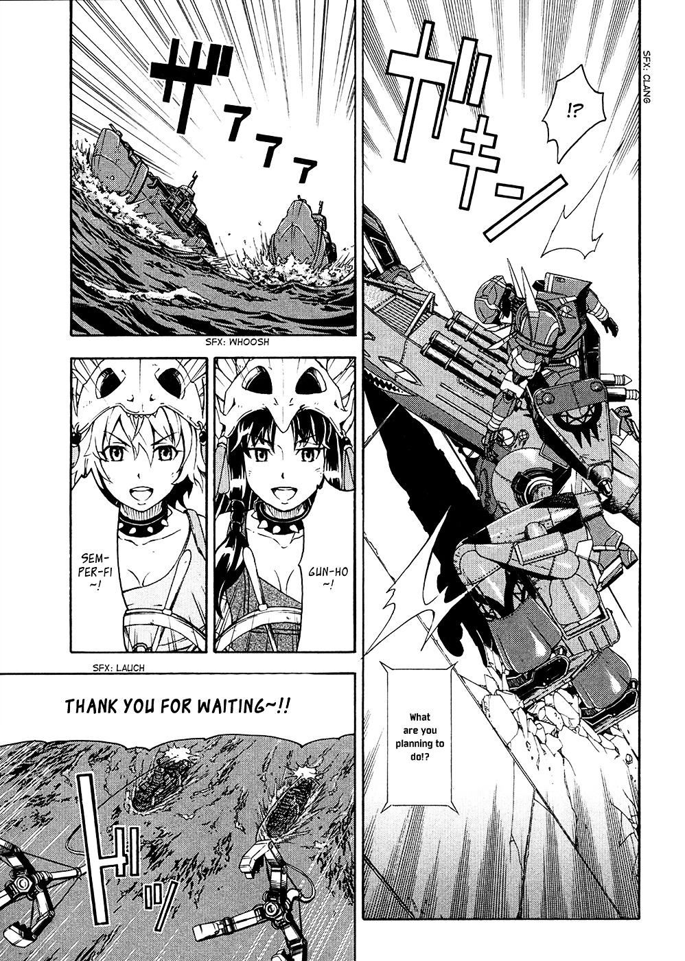 Suisei No Gargantia Chapter 4 #32