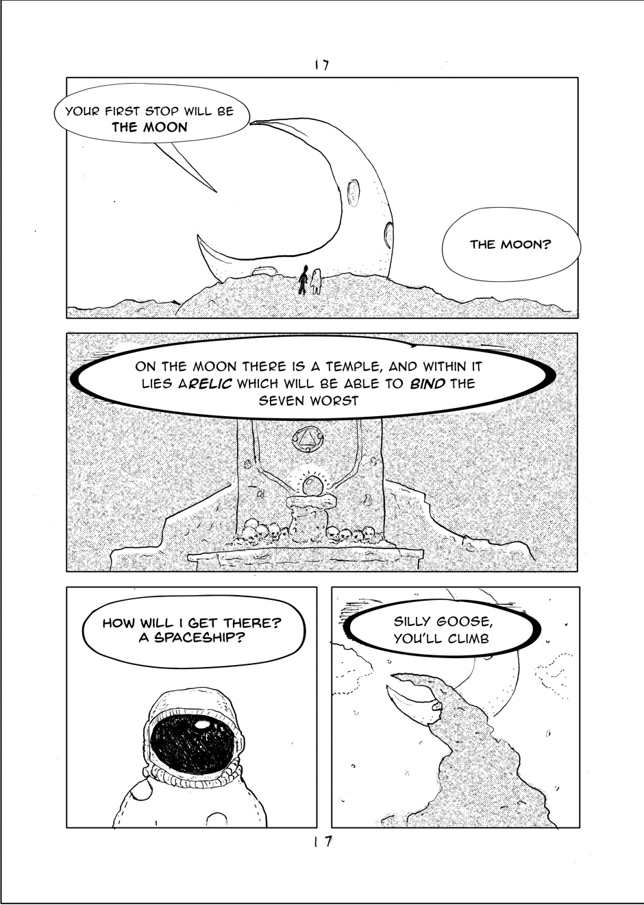 Oswald The Overman In The Lesser Planes Of Hell Chapter 2 #17