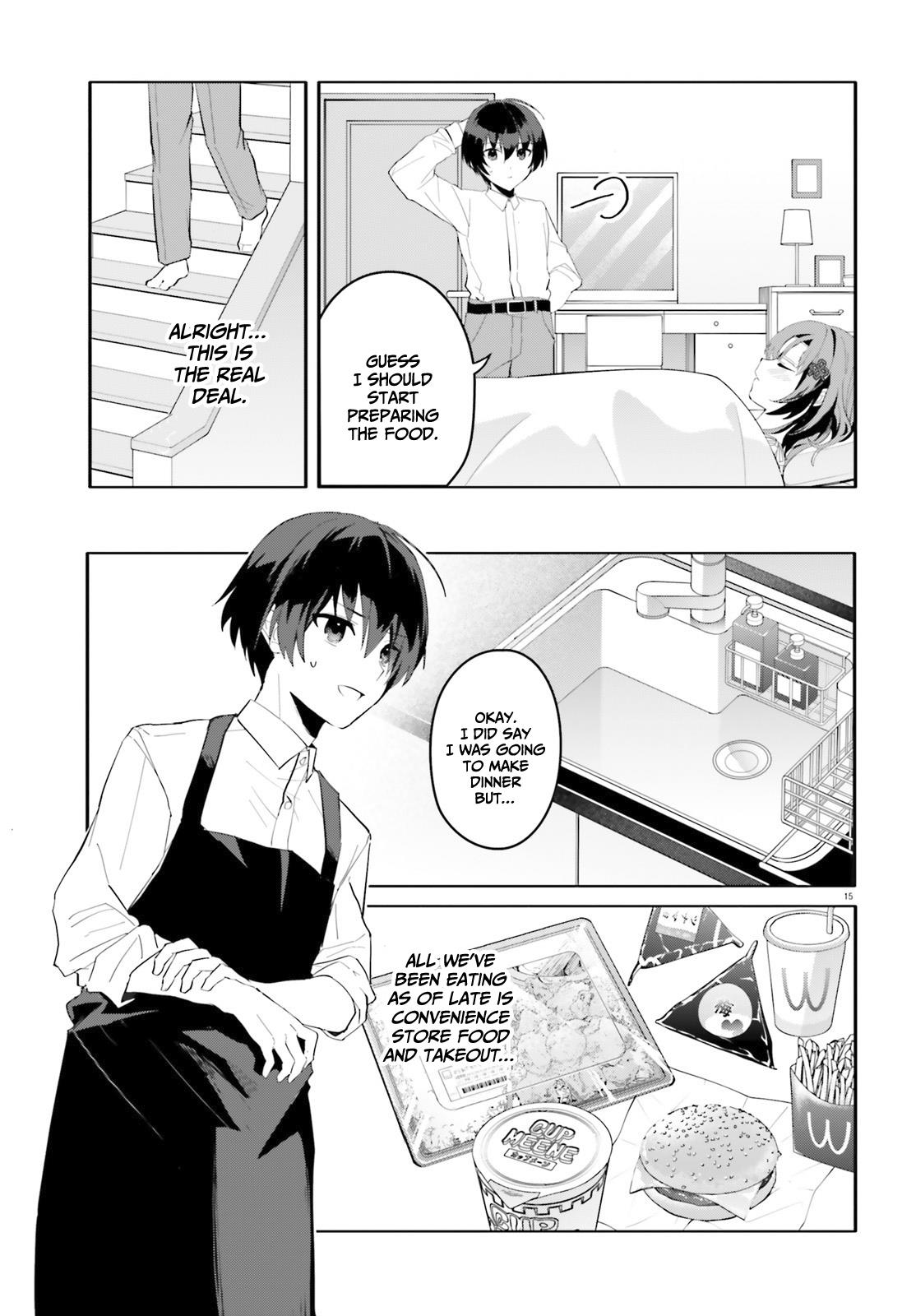 The Plain-Looking Girl, Who Became My Fiancée, Is Only Cute At Home Chapter 9 #16