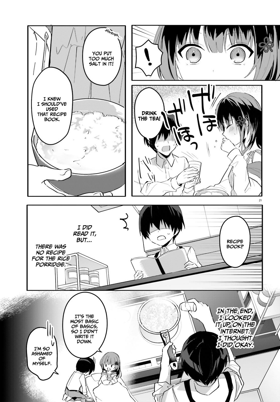 The Plain-Looking Girl, Who Became My Fiancée, Is Only Cute At Home Chapter 9 #22