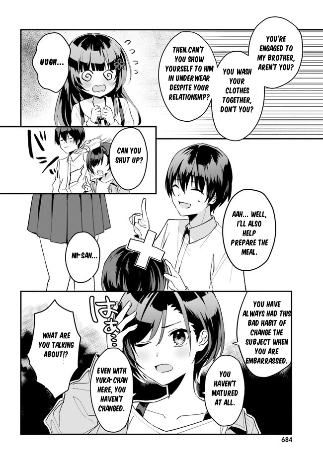 The Plain-Looking Girl, Who Became My Fiancée, Is Only Cute At Home Chapter 7 #10
