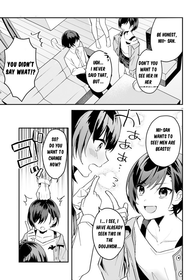 The Plain-Looking Girl, Who Became My Fiancée, Is Only Cute At Home Chapter 7 #11