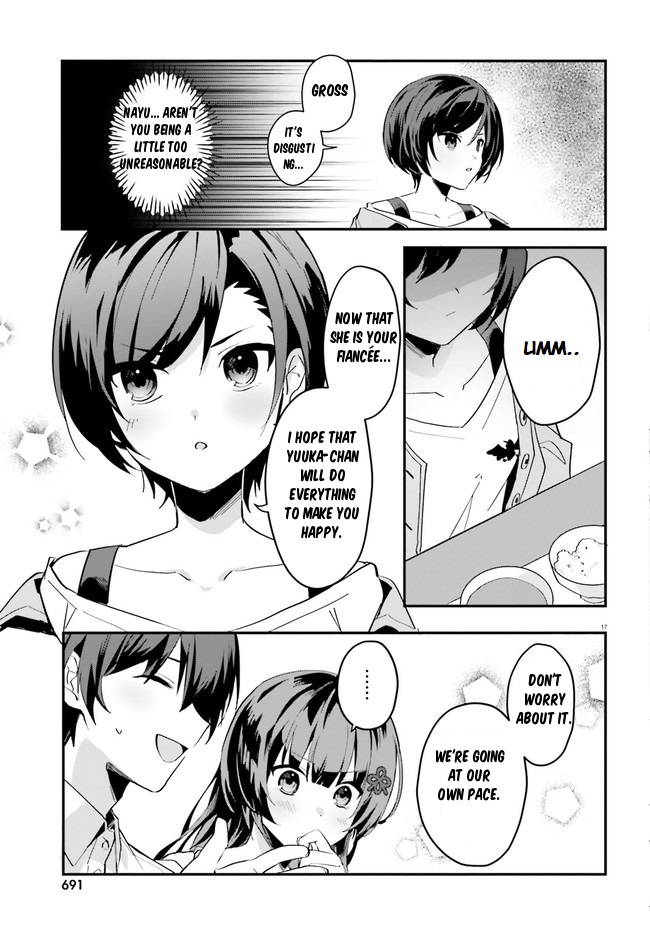 The Plain-Looking Girl, Who Became My Fiancée, Is Only Cute At Home Chapter 7 #17