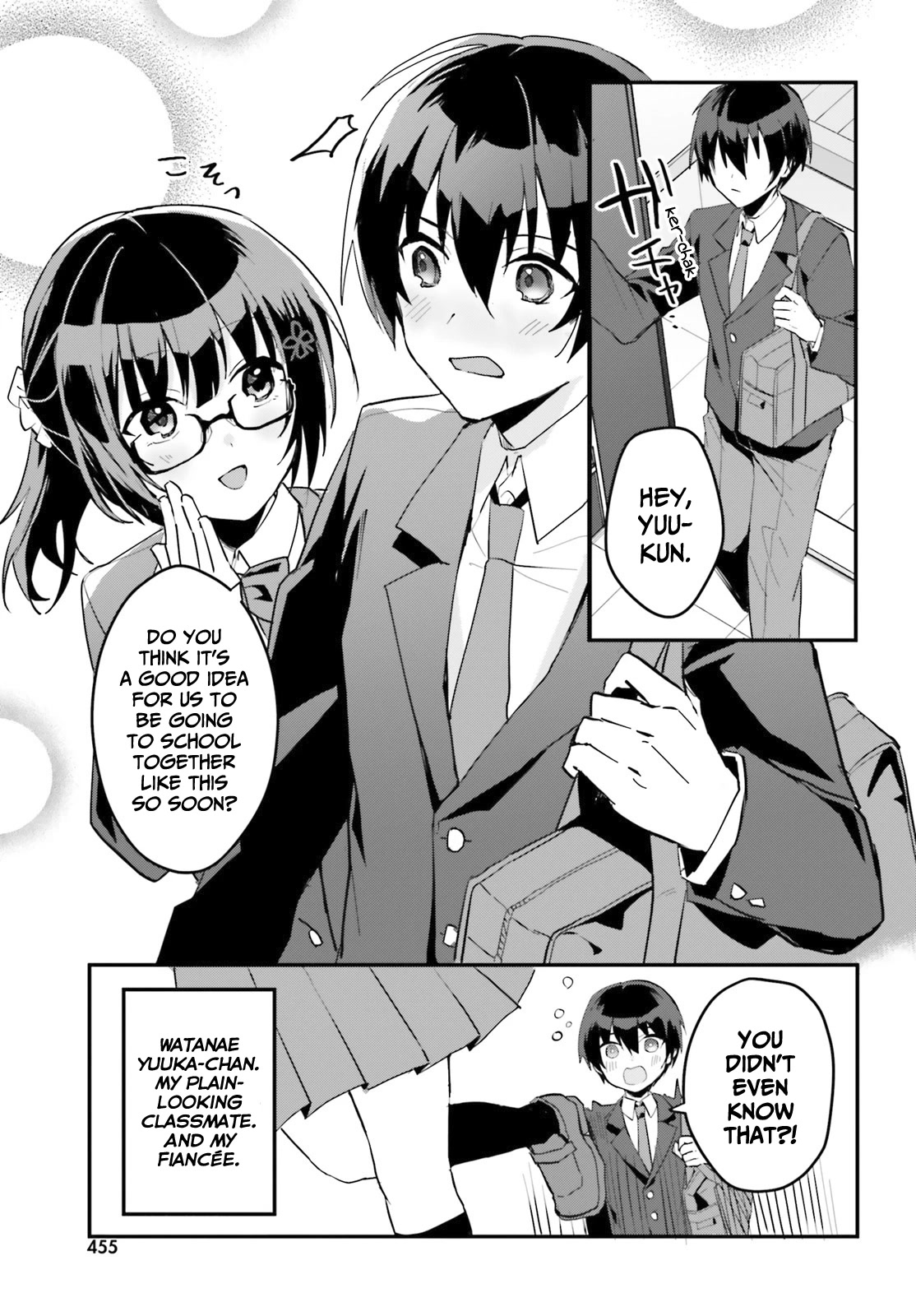 The Plain-Looking Girl, Who Became My Fiancée, Is Only Cute At Home Chapter 3 #30