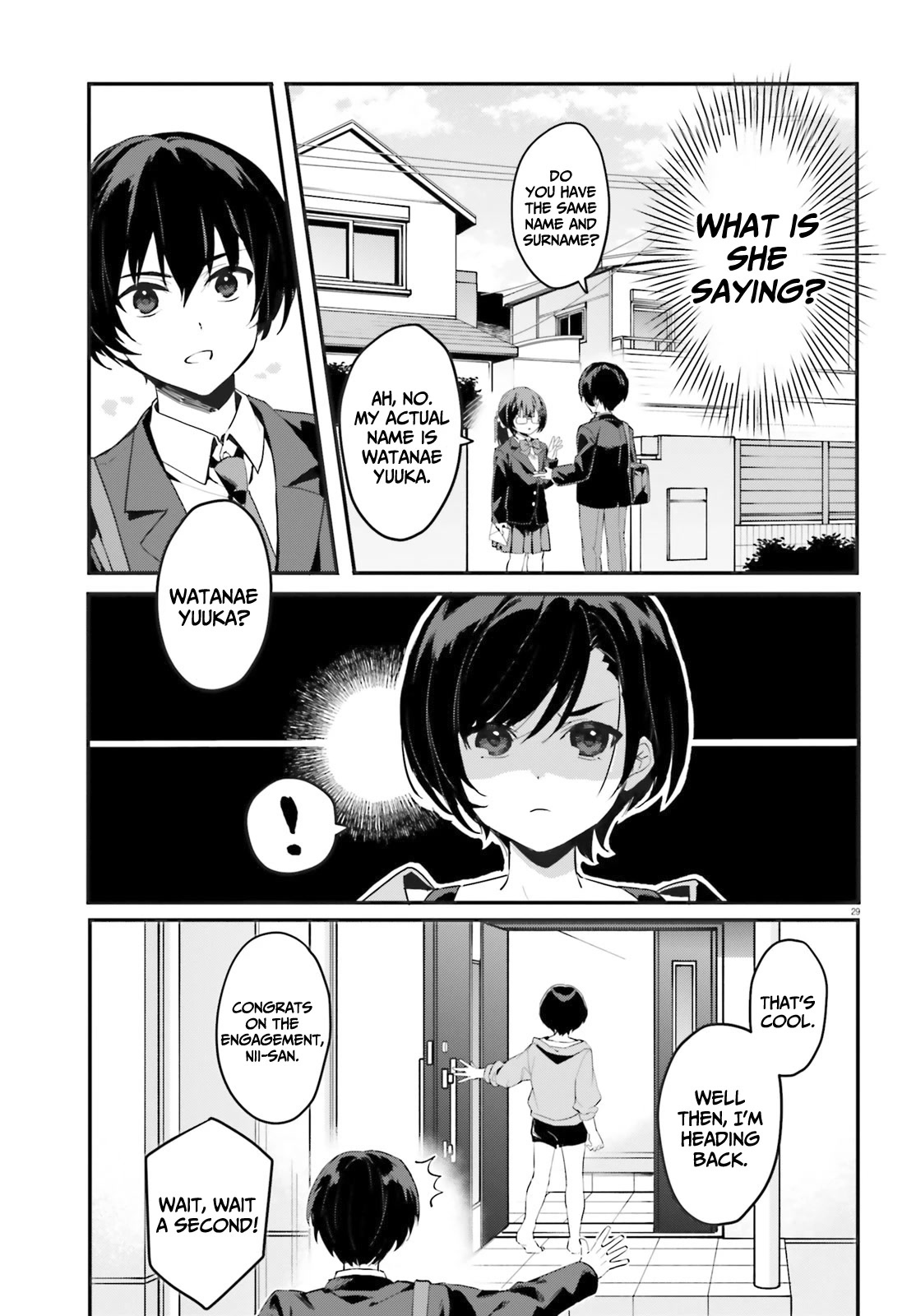 The Plain-Looking Girl, Who Became My Fiancée, Is Only Cute At Home Chapter 1 #29