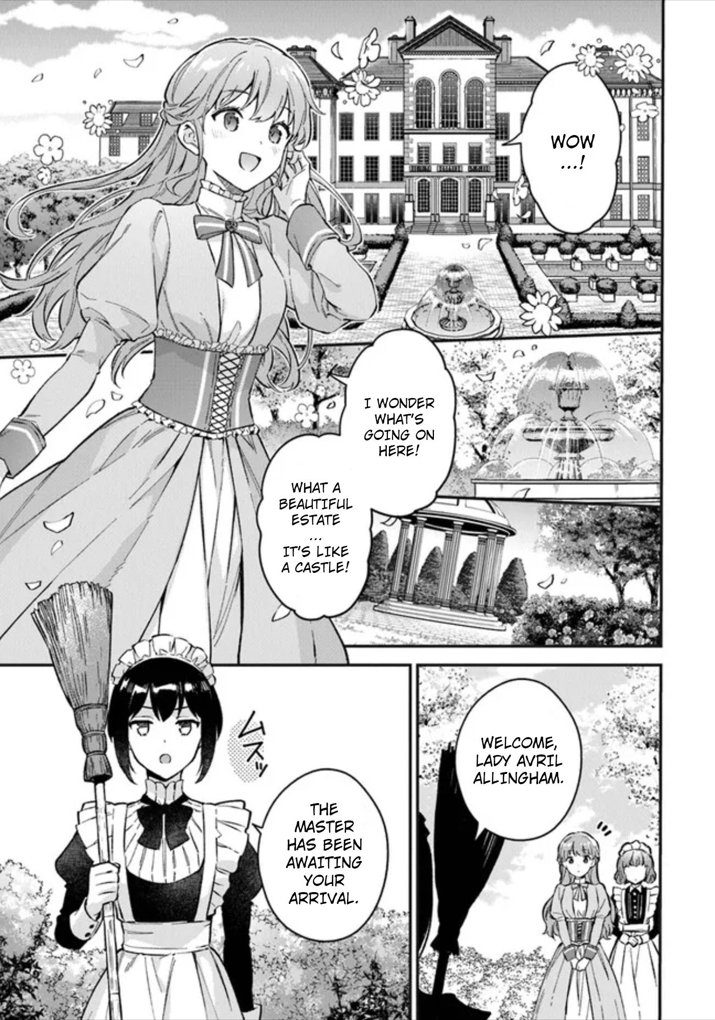 An Incompetent Woman Wants To Be A Villainess ~The Young Lady Who Married As A Substitute For Her Stepsister Didn't Notice The Duke's Doting~ Chapter 1 #28