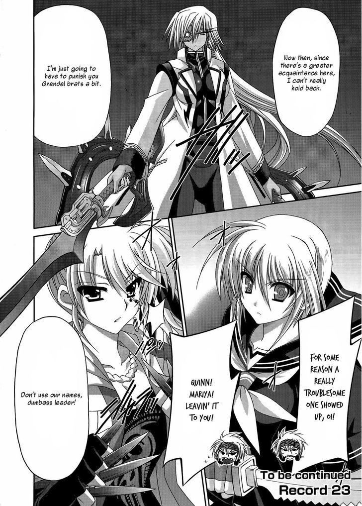 Mahou Senki Lyrical Nanoha Force Chapter 22 #31