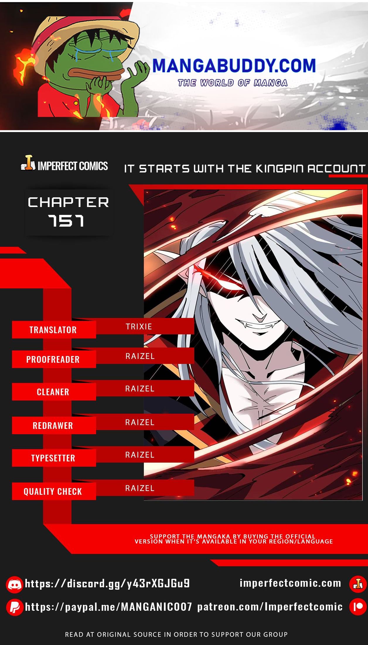 It Starts With A Kingpin Account Chapter 151 #1