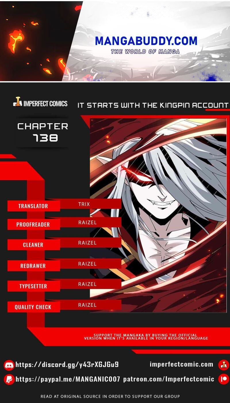 It Starts With A Kingpin Account Chapter 138 #1