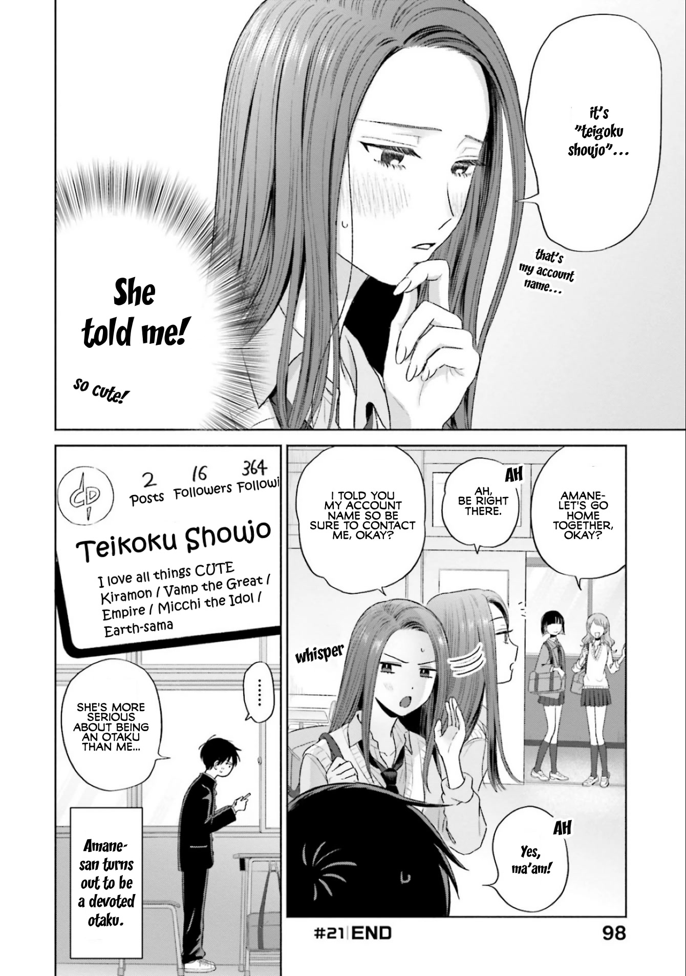 Gal Can’T Be Kind To Otaku!? Chapter 5 #8