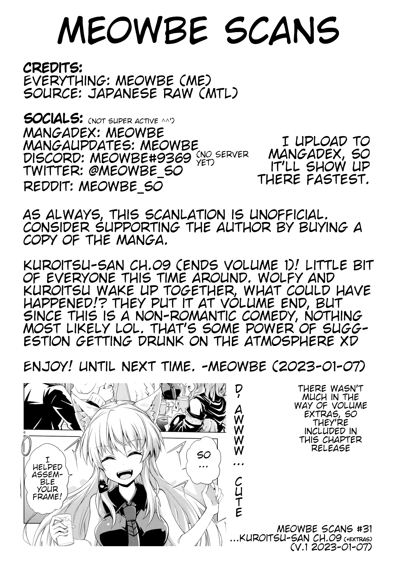 Kuroitsu-San In The Superhuman Research & Development Department Chapter 9 #20