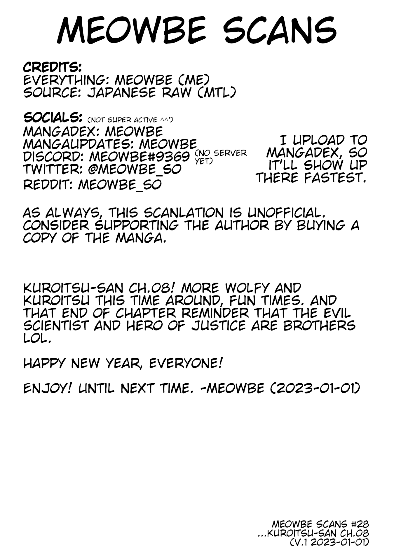 Kuroitsu-San In The Superhuman Research & Development Department Chapter 8 #19