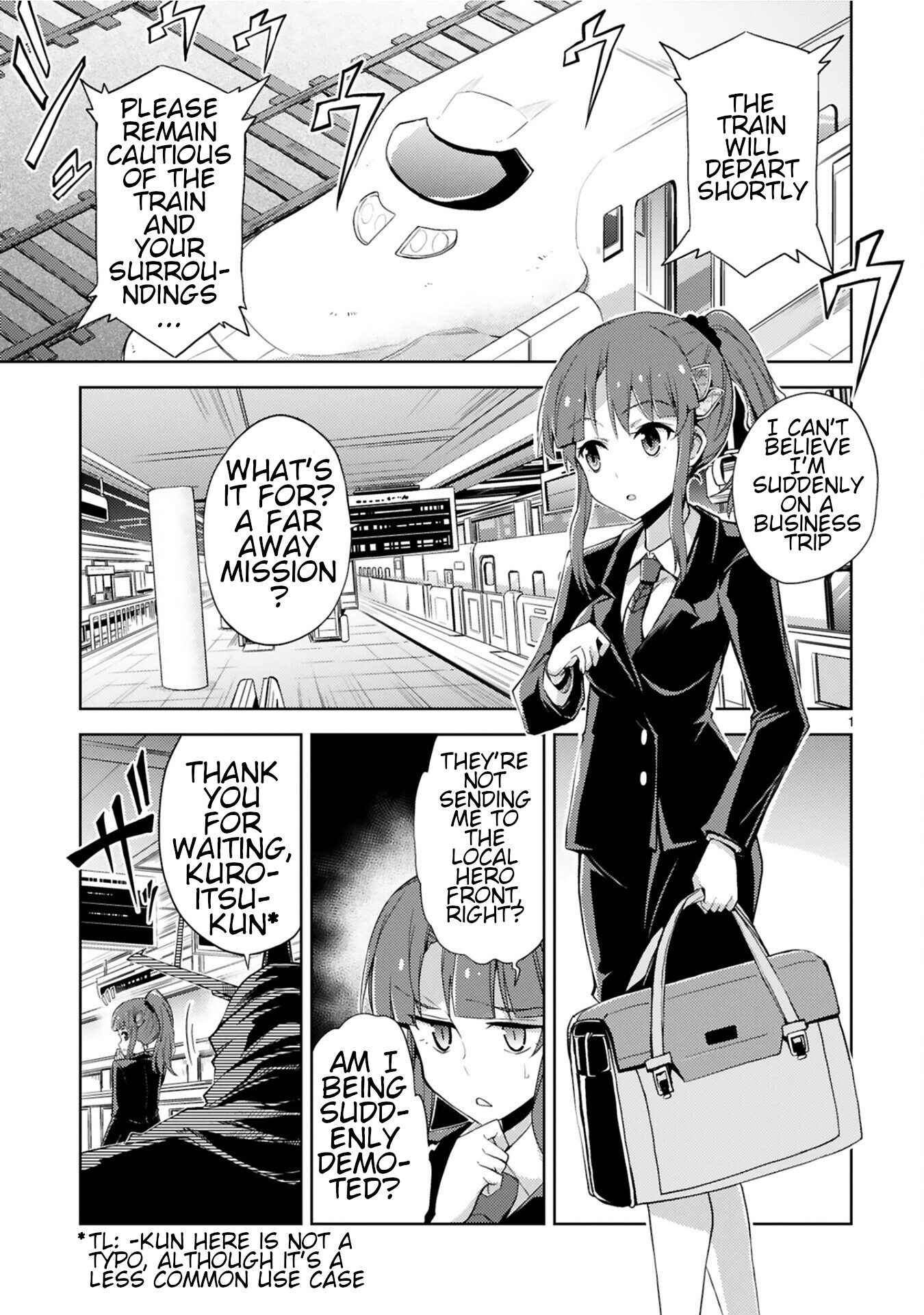 Kuroitsu-San In The Superhuman Research & Development Department Chapter 5 #1