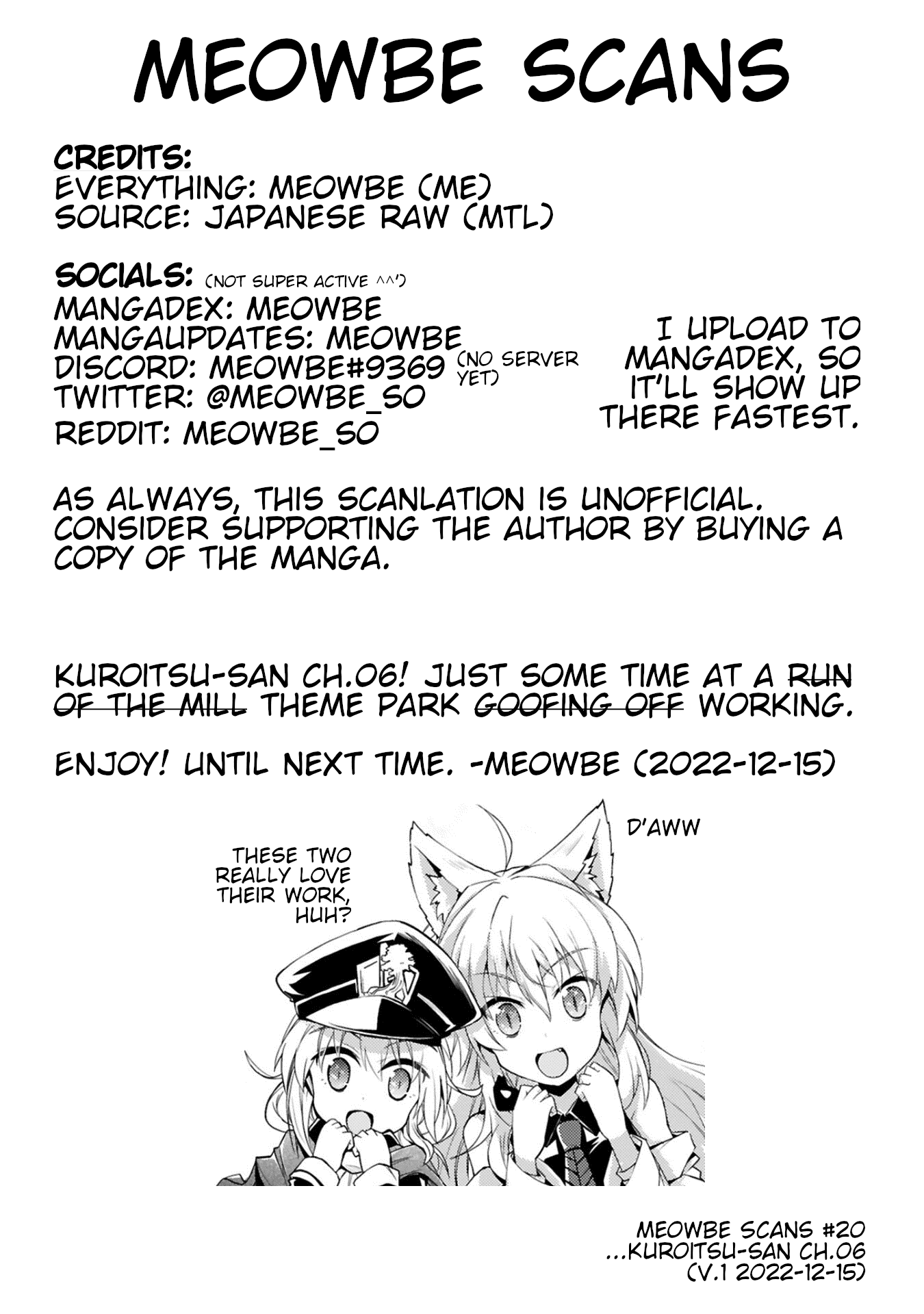 Kuroitsu-San In The Superhuman Research & Development Department Chapter 6 #21