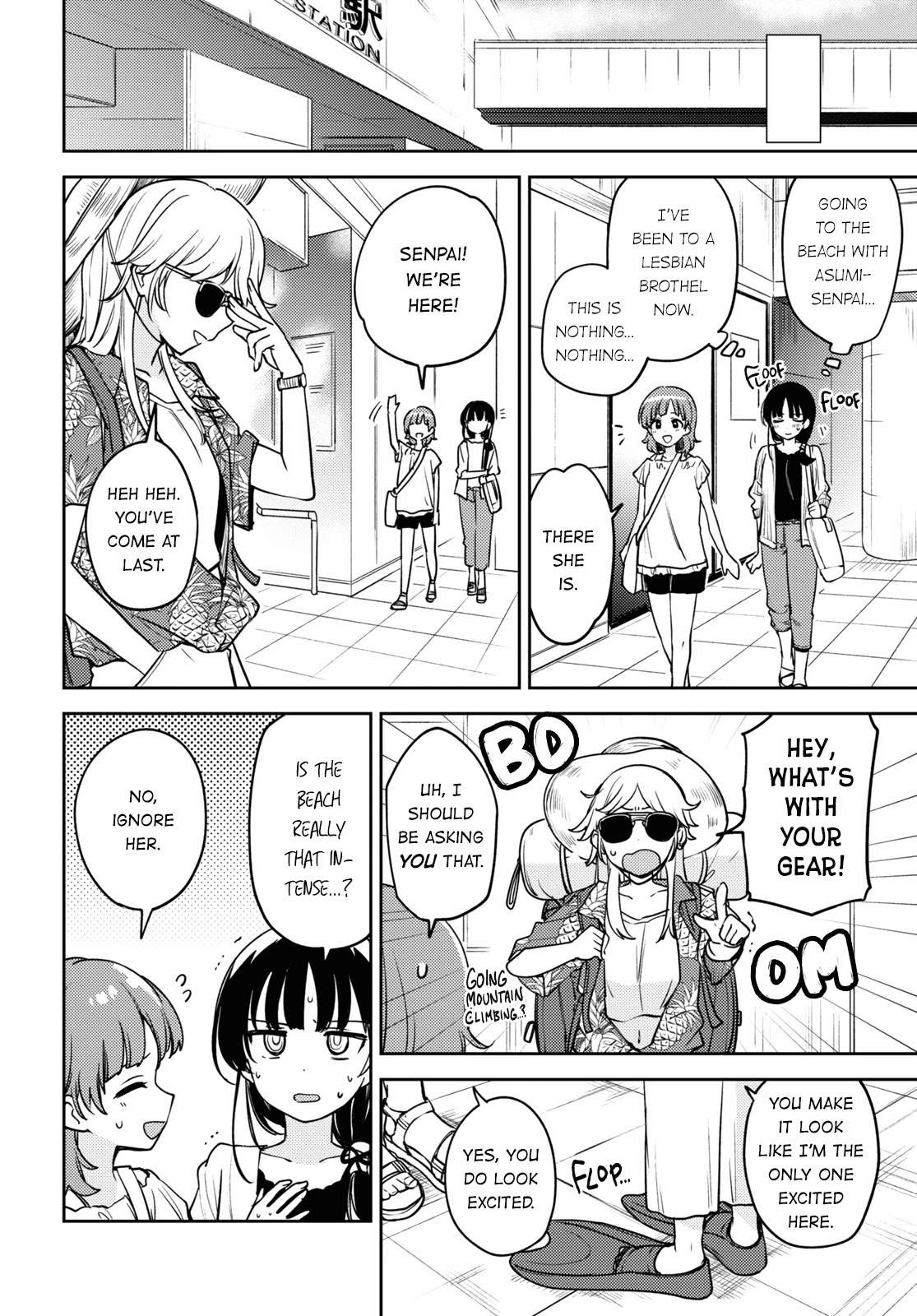 Asumi-Chan Is Interested In Lesbian Brothels! Chapter 15 #4