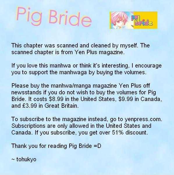 Pig Bride Chapter 6.2 #21