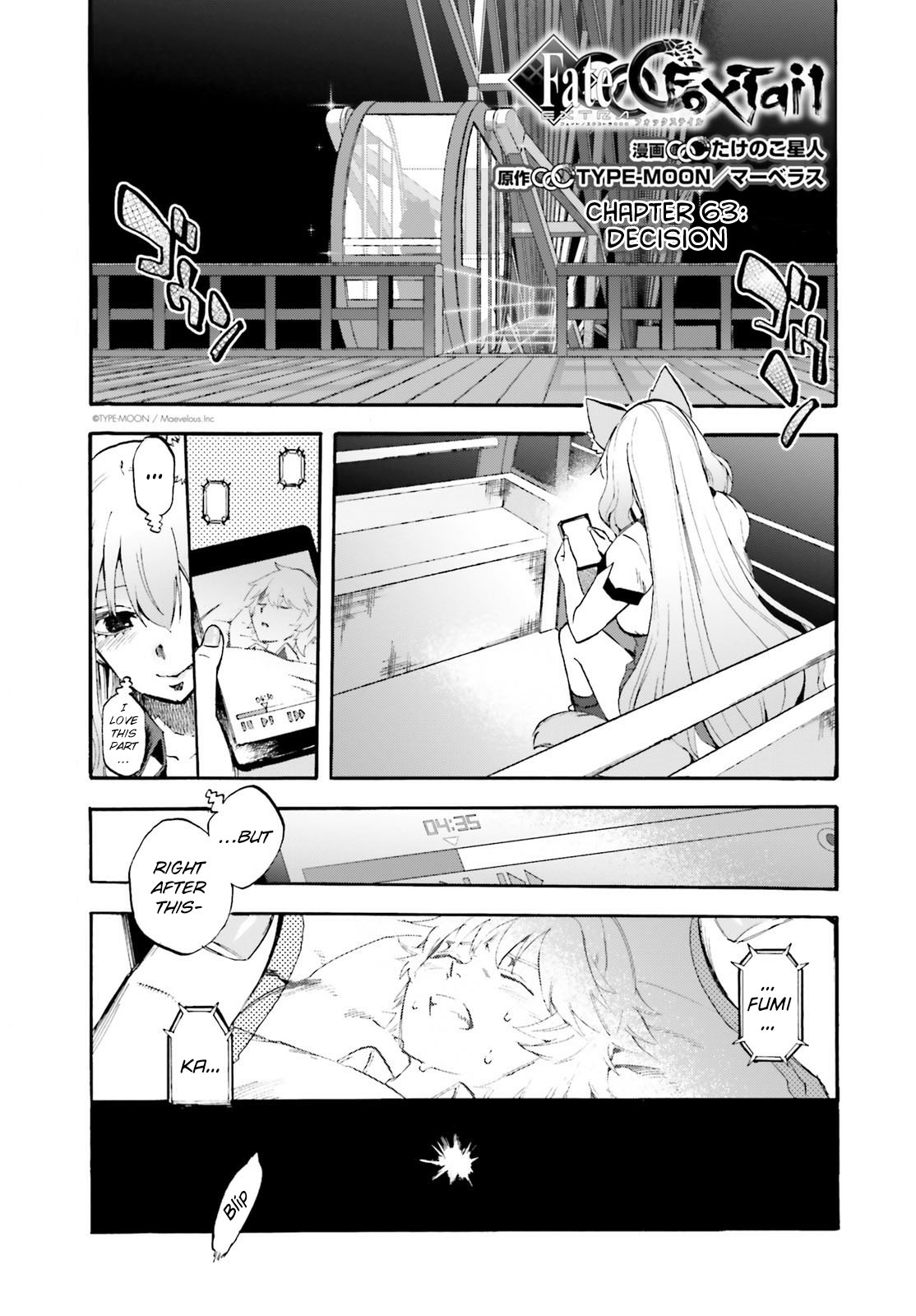 Fate/extra Ccc - Foxtail Chapter 63 #1