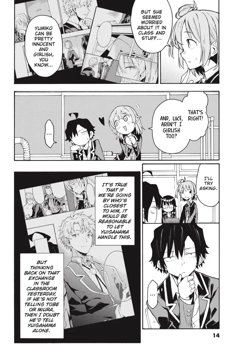 Yahari Ore No Seishun Rabukome Wa Machigatte Iru. @ Comic Chapter 76 #14