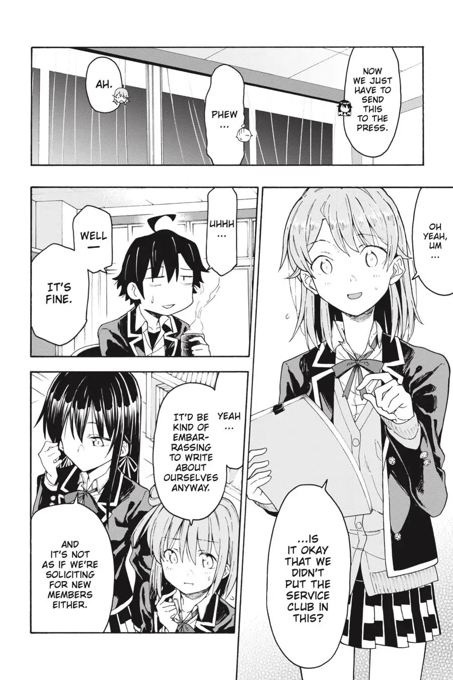 Yahari Ore No Seishun Rabukome Wa Machigatte Iru. @ Comic Chapter 72 #30