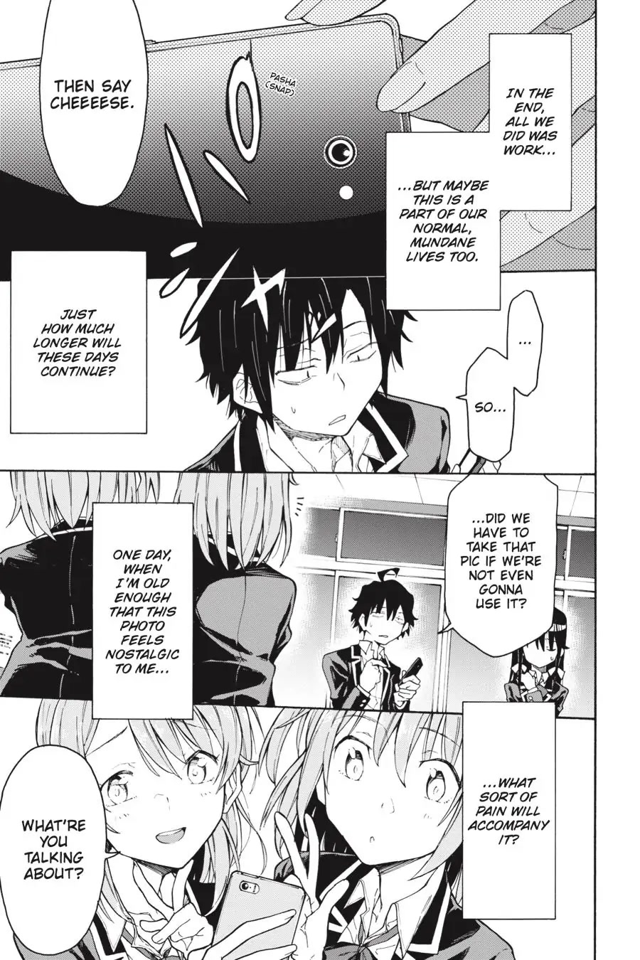 Yahari Ore No Seishun Rabukome Wa Machigatte Iru. @ Comic Chapter 72 #33