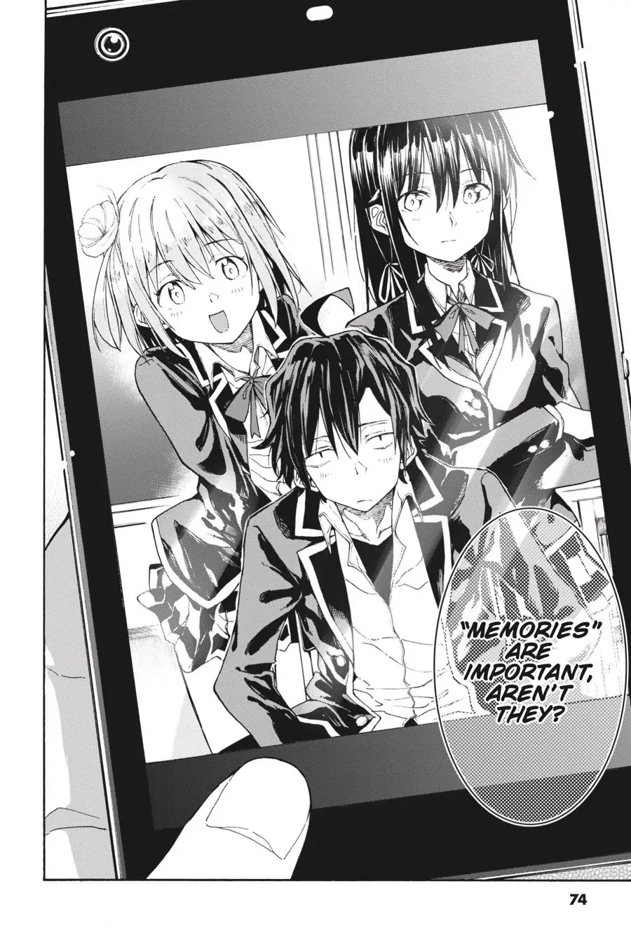 Yahari Ore No Seishun Rabukome Wa Machigatte Iru. @ Comic Chapter 72 #34