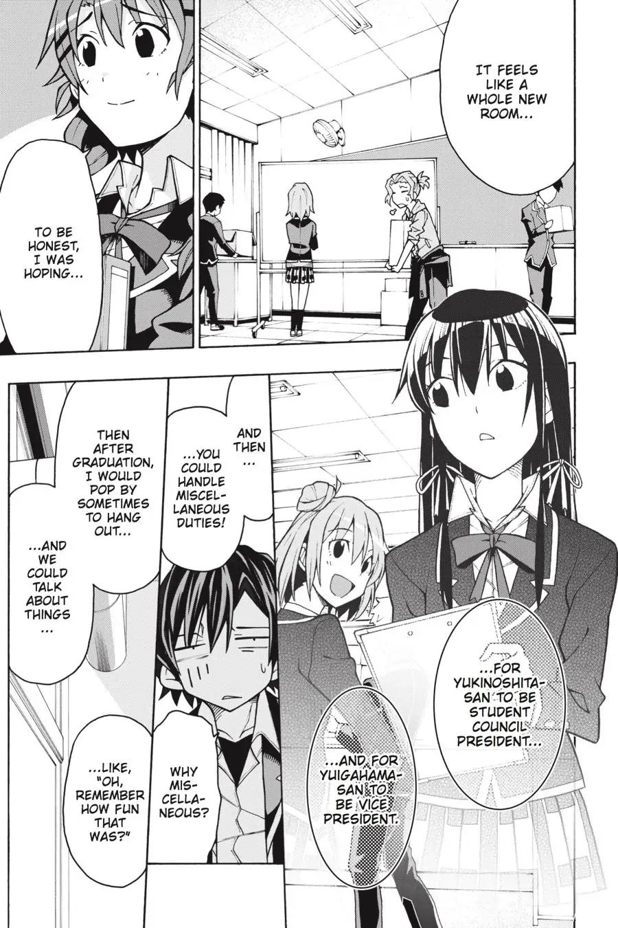 Yahari Ore No Seishun Rabukome Wa Machigatte Iru. @ Comic Chapter 58 #34