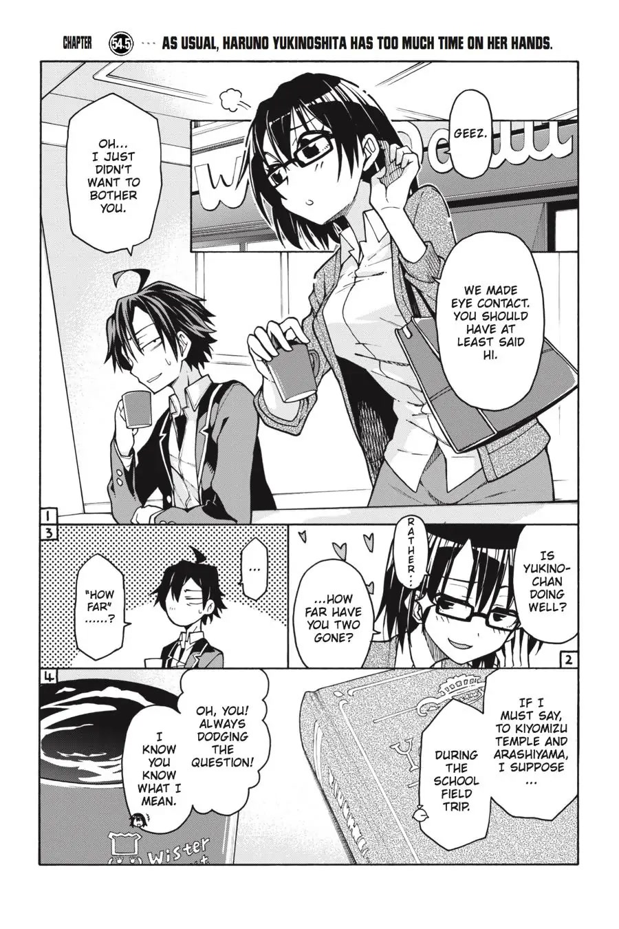 Yahari Ore No Seishun Rabukome Wa Machigatte Iru. @ Comic Chapter 58 #44