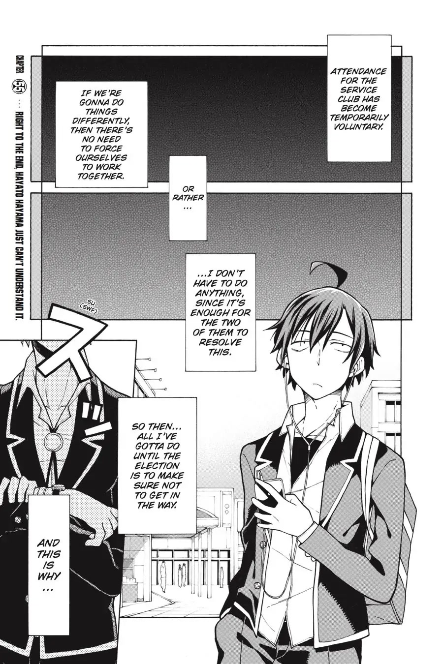 Yahari Ore No Seishun Rabukome Wa Machigatte Iru. @ Comic Chapter 55 #1