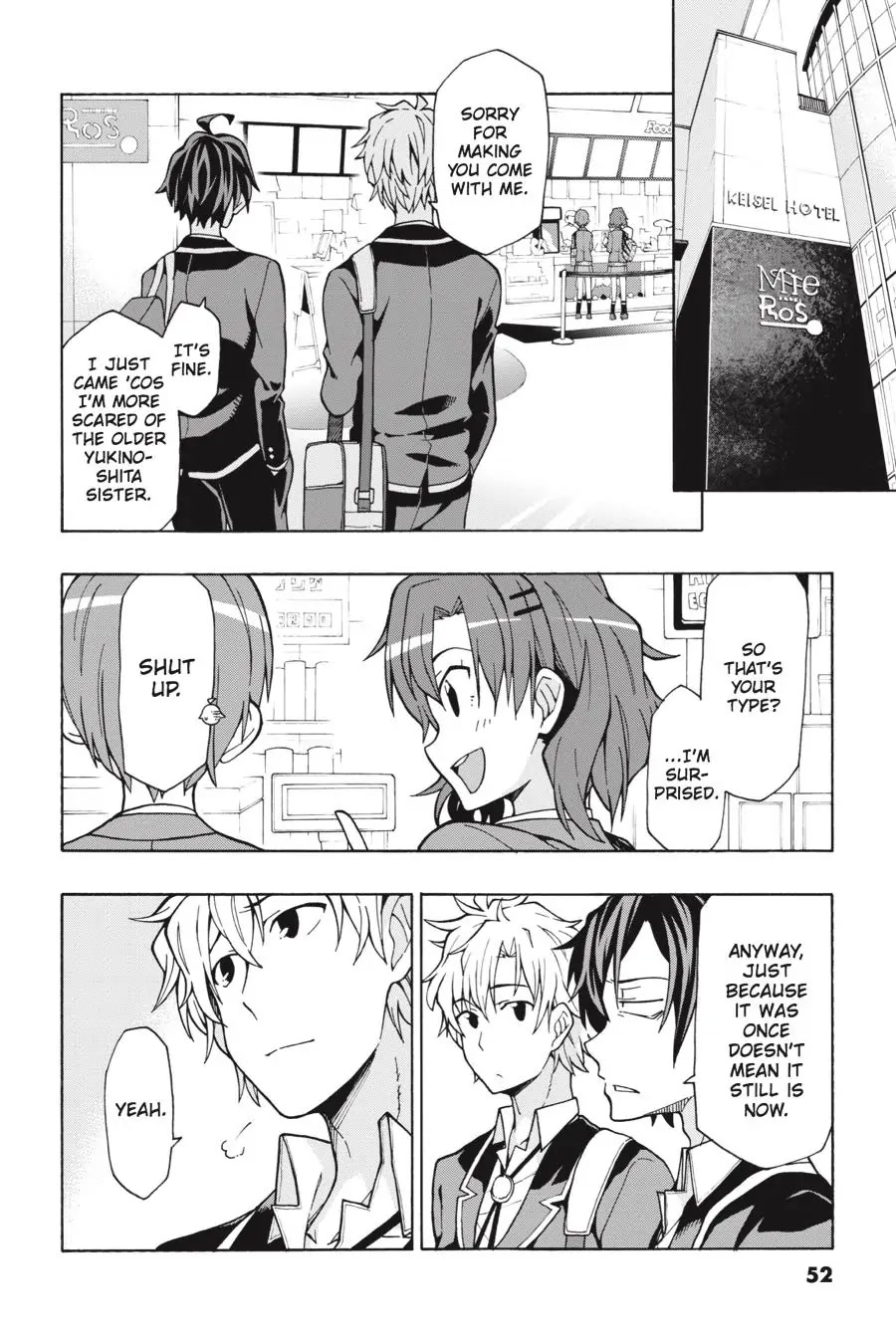 Yahari Ore No Seishun Rabukome Wa Machigatte Iru. @ Comic Chapter 55 #18