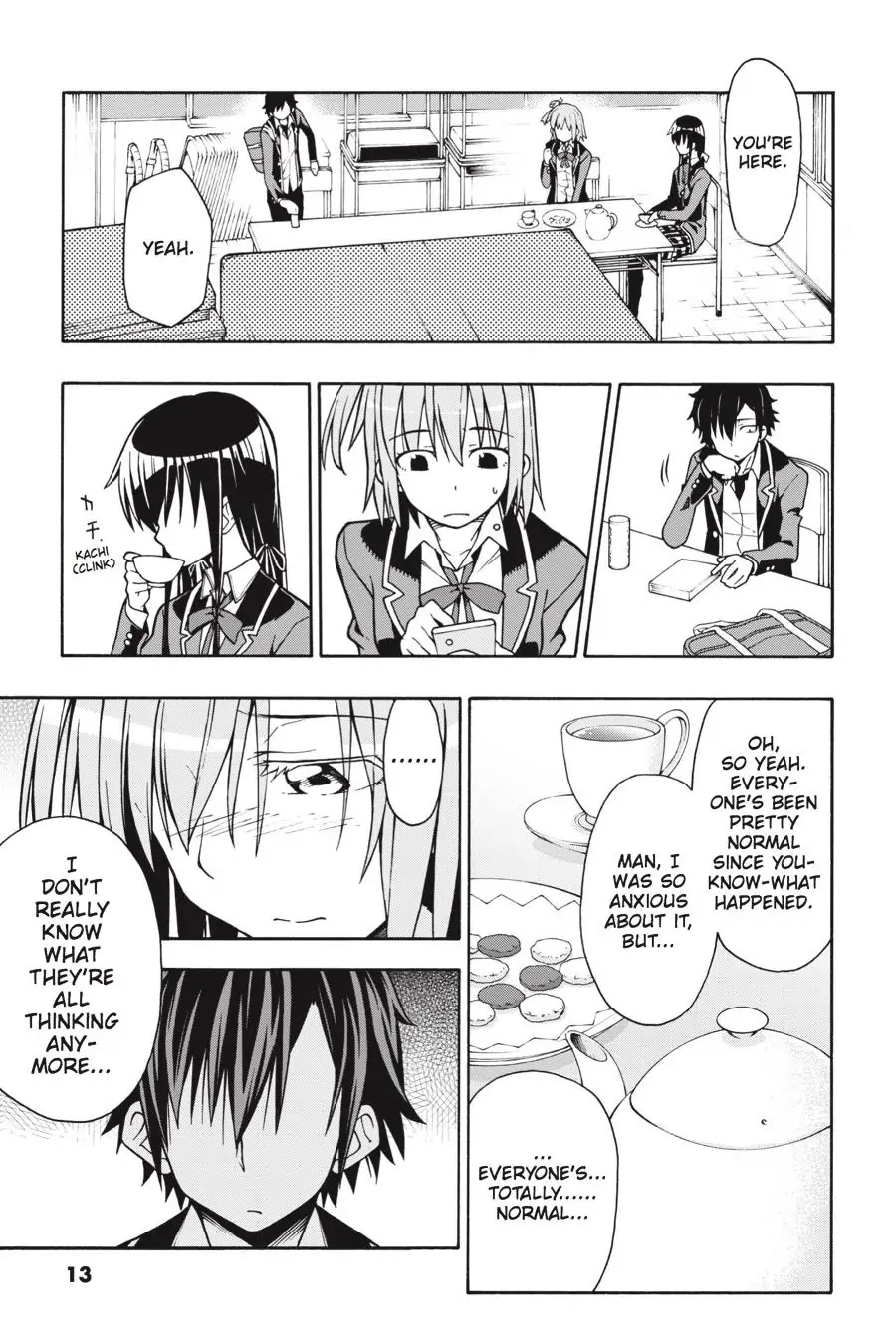 Yahari Ore No Seishun Rabukome Wa Machigatte Iru. @ Comic Chapter 54 #14