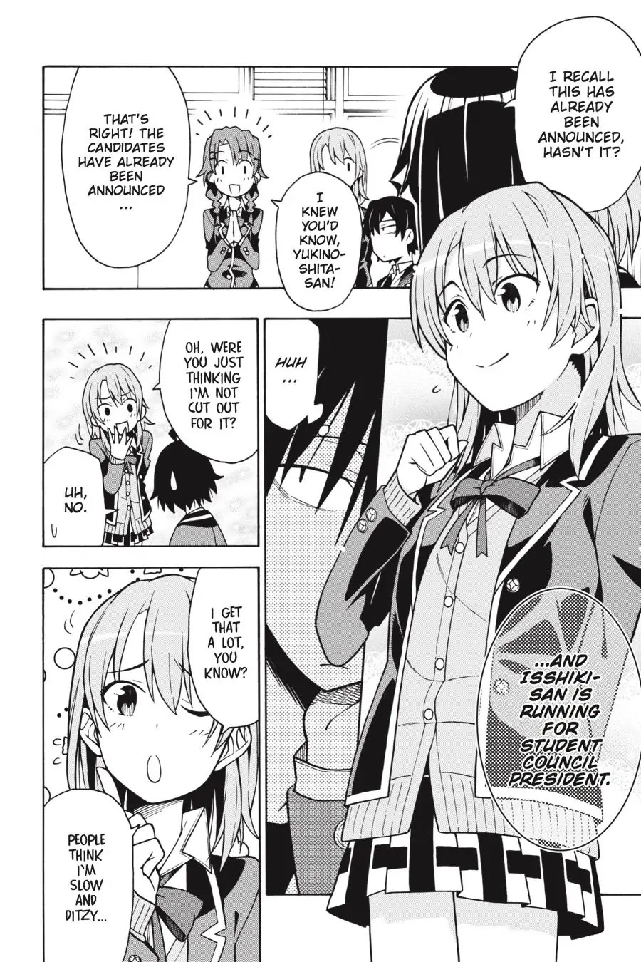 Yahari Ore No Seishun Rabukome Wa Machigatte Iru. @ Comic Chapter 54 #19