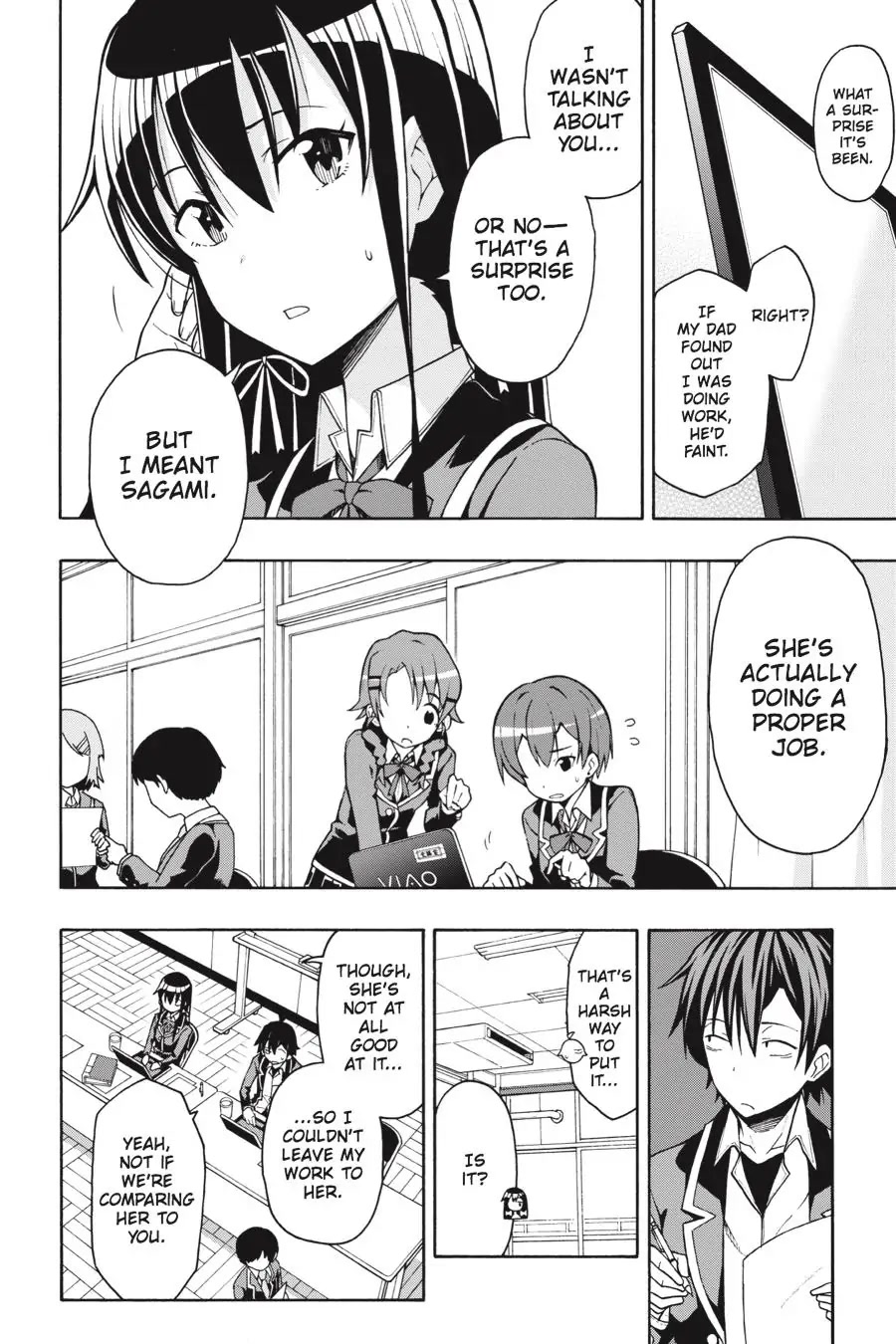 Yahari Ore No Seishun Rabukome Wa Machigatte Iru. @ Comic Chapter 46 #16