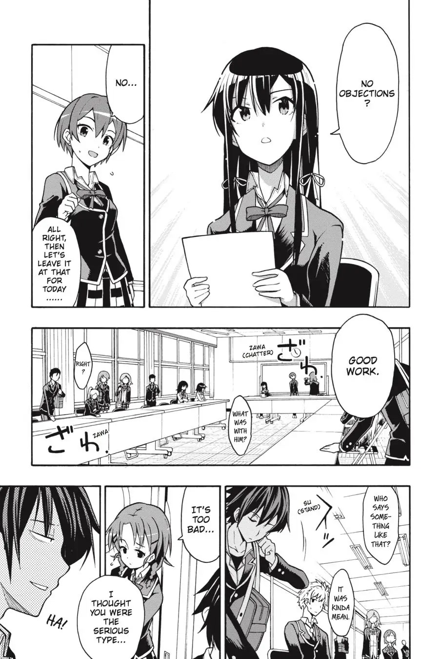 Yahari Ore No Seishun Rabukome Wa Machigatte Iru. @ Comic Chapter 39 #33