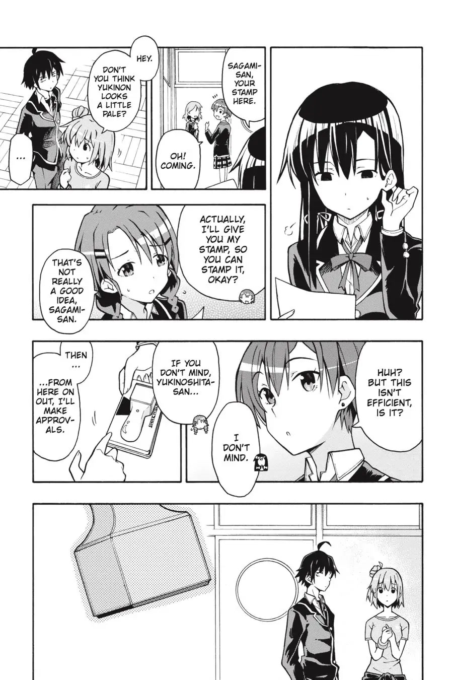 Yahari Ore No Seishun Rabukome Wa Machigatte Iru. @ Comic Chapter 38 #21