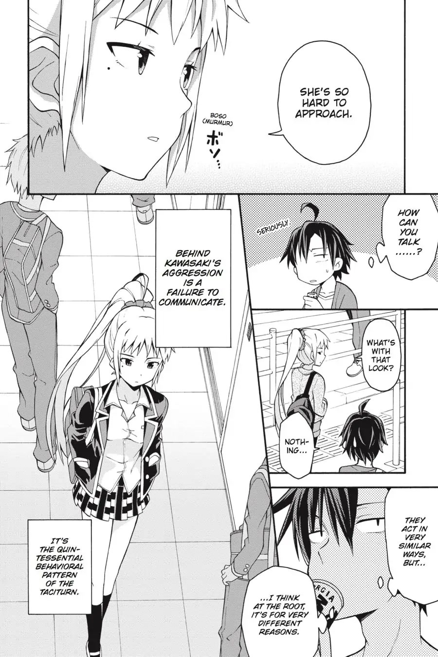 Yahari Ore No Seishun Rabukome Wa Machigatte Iru. @ Comic Chapter 30 #19