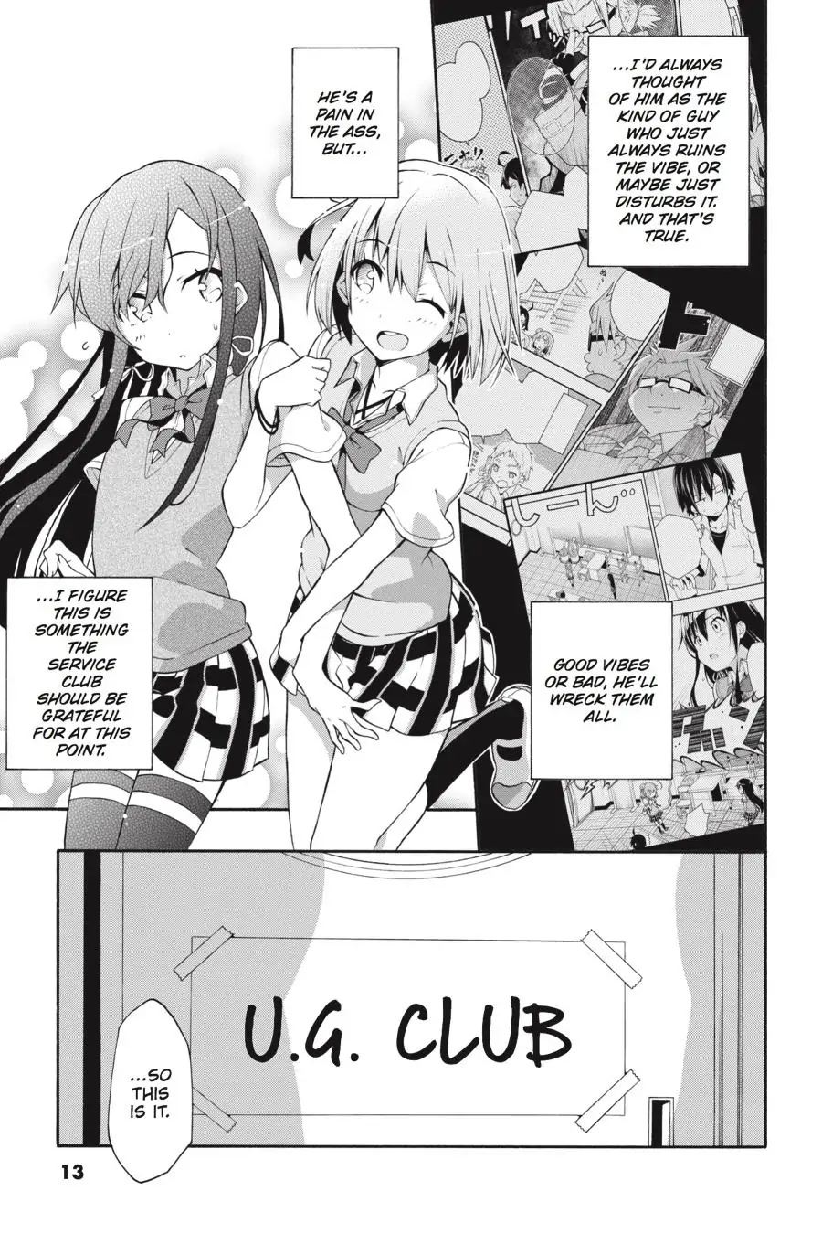 Yahari Ore No Seishun Rabukome Wa Machigatte Iru. @ Comic Chapter 18 #14