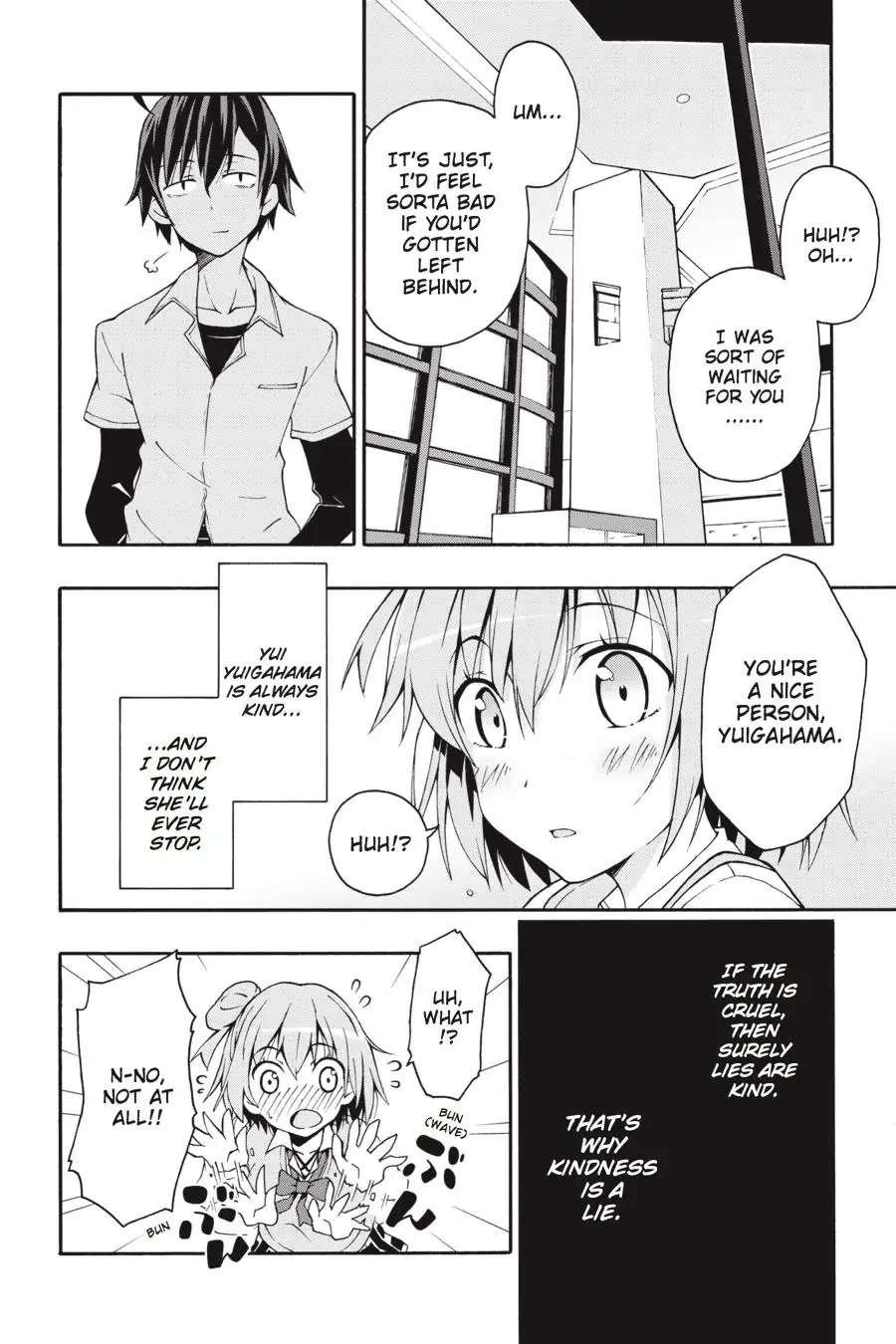 Yahari Ore No Seishun Rabukome Wa Machigatte Iru. @ Comic Chapter 13 #14