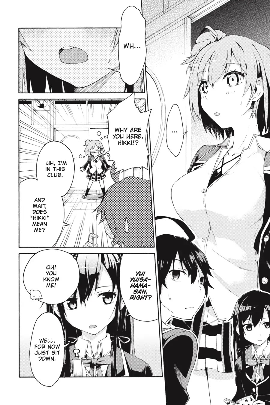 Yahari Ore No Seishun Rabukome Wa Machigatte Iru. @ Comic Chapter 3 #4