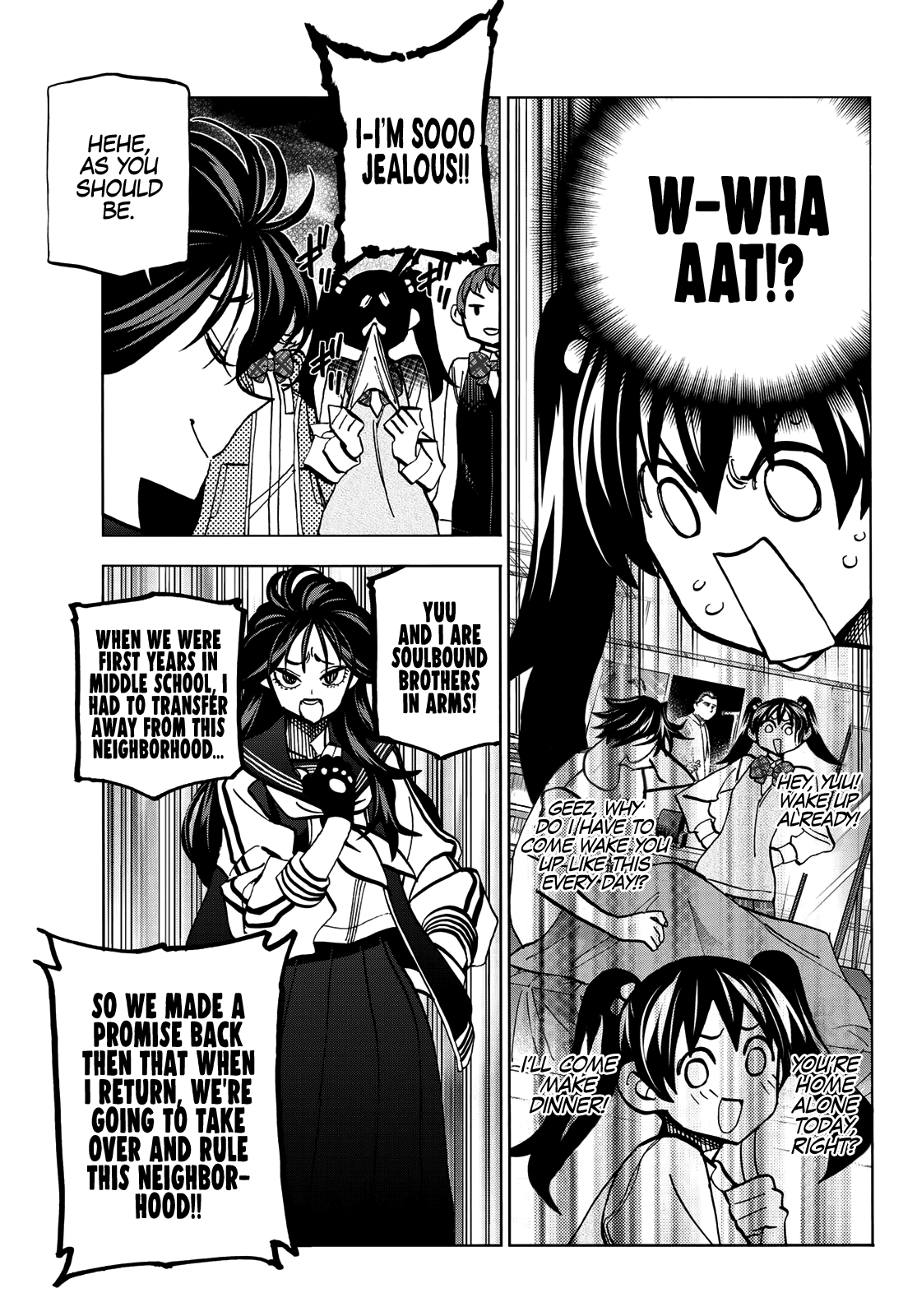 The Story Between A Dumb Prefect And A High School Girl With An Inappropriate Skirt Length Chapter 37 #9